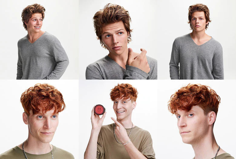 6 Images of Models  styles Cream Pomade